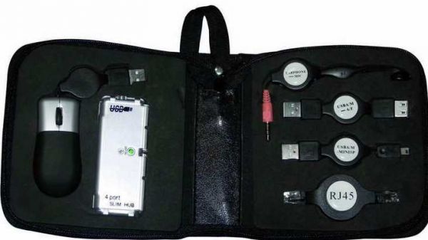 Kit USB para Notebook.(Viagem) de 6 peças - Promoção!