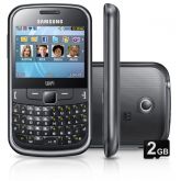 Cel. Samsung Ch@t 335 2MP MP3 teclado QWERTY Wi-Fi . OFERTA!