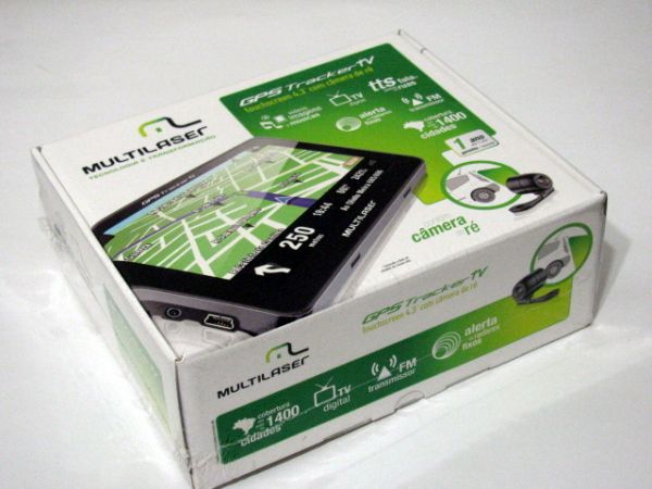 GPS Multilaser Tracker 2 GP013 + camera de ré +OFERTA!